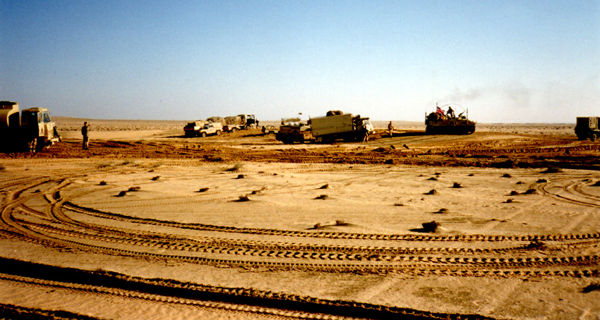 OOppps bit bogged Down - Kuwait 1991